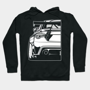 Toyota GT86 / Subaru BRZ (White Print) Hoodie